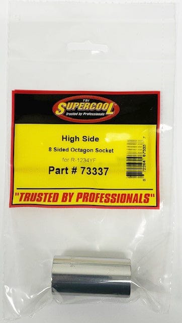 73337 8 Sided Octagon Socket for R-1234YF High Side A/C Charge