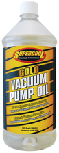 Load image into Gallery viewer, 50125 21cSt Gold Vacuum Pump Oil 32oz (12 Pack)