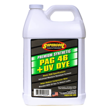 Load image into Gallery viewer, P46-128D (4 Pack) R-134a PAG 46 + U/V Dye Compressor Oil Gallon