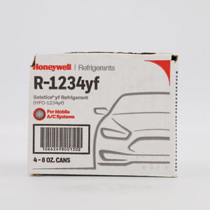 Honeywell 1234yf Refrigerant Resealable Valve Can, Case of 4 - 8oz Cans 1302
