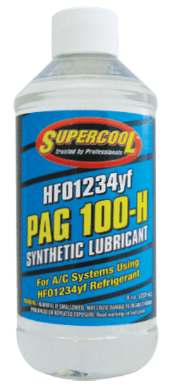 38589 (6 Pack) HFO-1234yf PAG 100 Compressor Oil 8oz. (237 ml