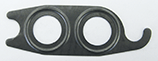 430-10 A590 / C171 Suction / Discharge Port Metal Gasket 10 pack - Supercool Professional AC Products