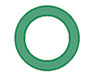568-105-10 Green HNBR O-ring 10 pack - Supercool Professional AC Products