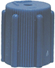 614-10 Standard R-134a Blue Low Side Cap 10 pack - Supercool Professional AC Products