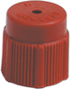 615-10 Standard R-134a Red High Side Cap 10 pack - Supercool Professional AC Products
