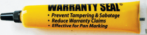 64779 Warranty Seal® Tamper Evident Markers Yellow (12 pack) -- RoHS Certified - Supercool Professional AC Products