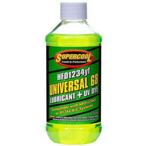 48663-8D Universal Multi Grade Lubricant with UV Dye  for Hfo 1234yf Compressors 8oz (12 Pack)