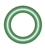 M2106-10 Green HNBR O-ring 10 pack - Supercool Professional AC Products