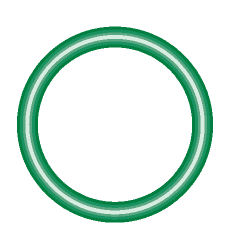 M2123-10 Green HNBR O-ring 10 pack - Supercool Professional AC Products