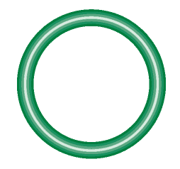 M2128-10 Green HNBR O-ring 10 pack - Supercool Professional AC Products