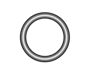 M2133 10 Black Neoprene O ring 10 pack