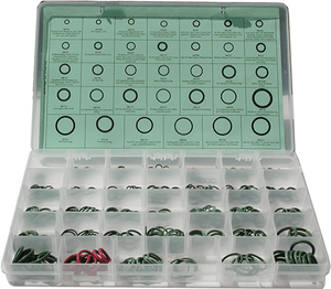 OR350 Deluxe HNBR Rubber 350 Piece O-Ring Assortment - Supercool Professional AC Products